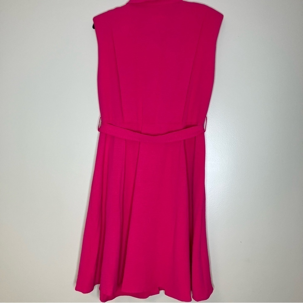 Calvin Klein pink sleeveless dress size 14 - Picture 2 of 7